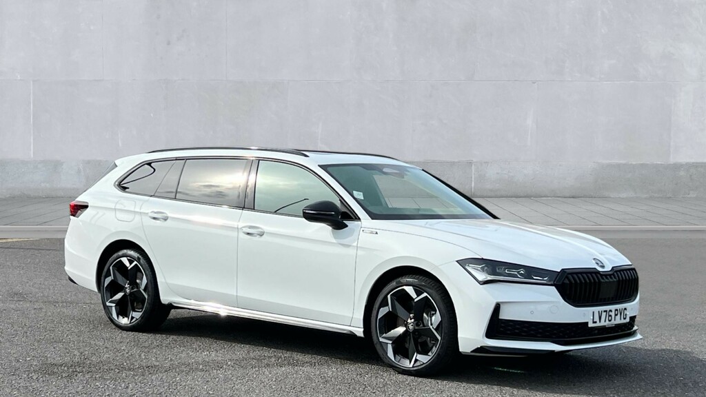 Skoda Superb Superb Estate Sportline 1.5 Tsi Iv 204 Ps Dsg White