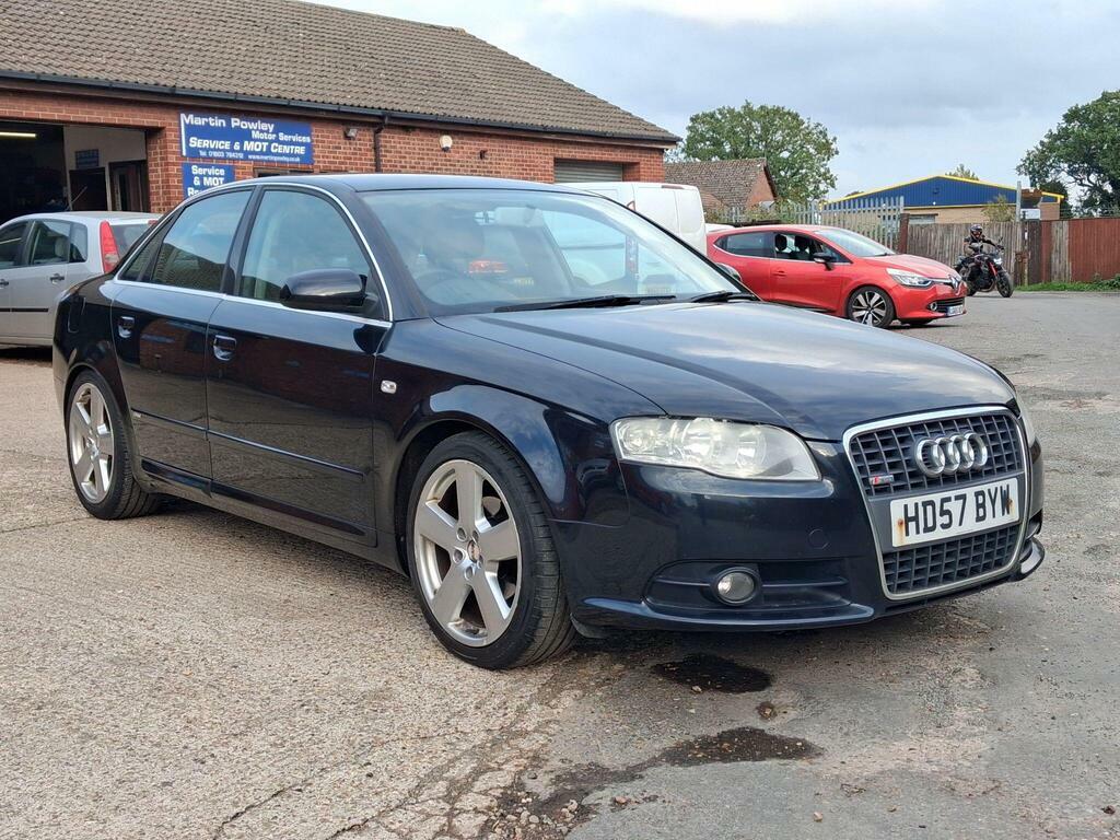 Audi A4 2.0 Tdi S Line Black #3