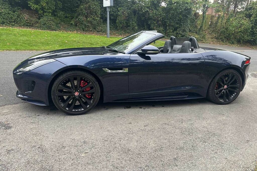 Jaguar F-Type 5.0 Supercharged V8 R Awd Blue #4