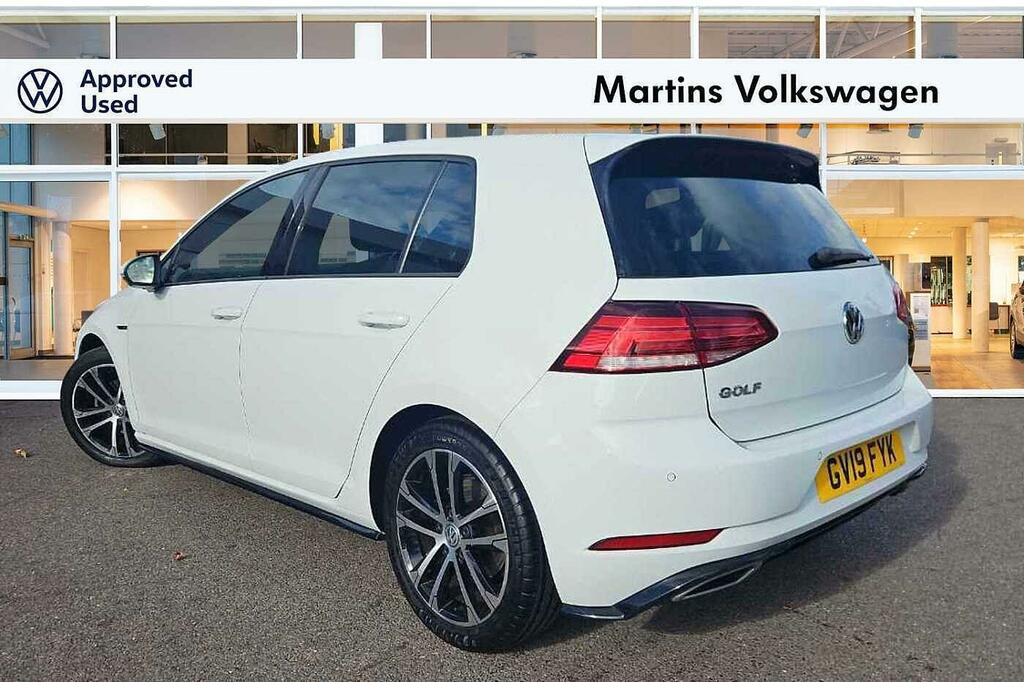 Volkswagen Golf Mk7 Facelift 1.5 Tsi R-line Evo 150Ps Dsg White #3