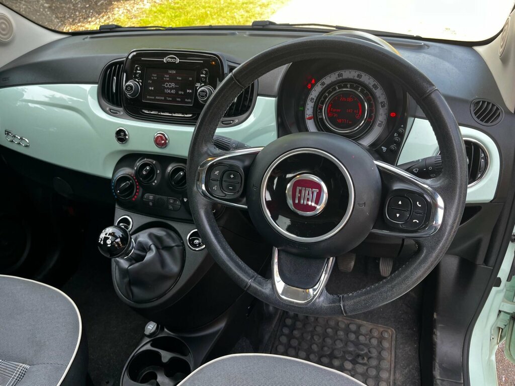 Fiat 500 Hatchback 1.2 1.2 69Hp S 201919 White #6