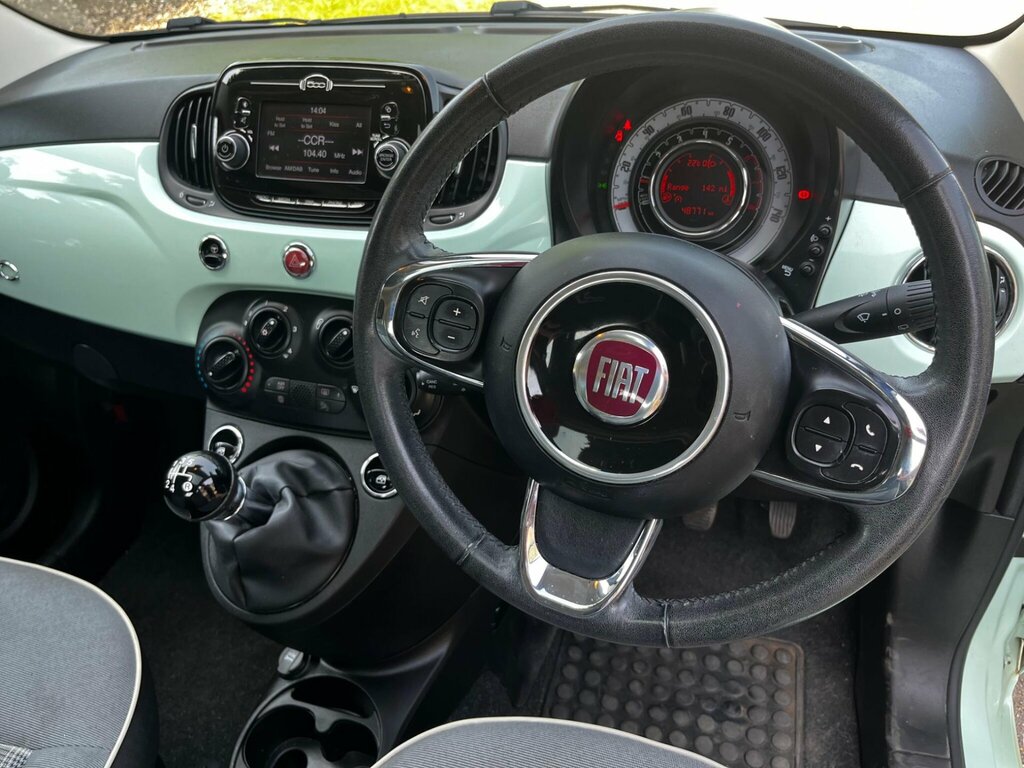 Fiat 500 Hatchback 1.2 1.2 69Hp S 201919 White #12