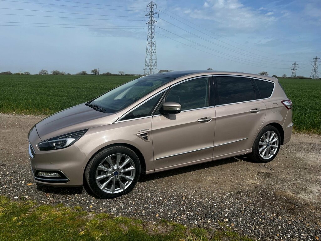 Ford S-Max 2.0 Tdci Vignale Mpv Powershift Euro 6 Beige #3