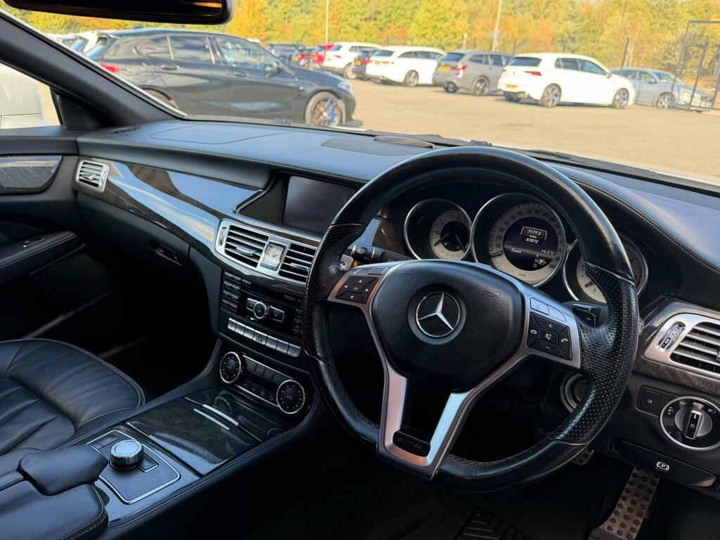 Mercedes-Benz CLS 2.1 Cls250 Cdi Blueefficiency Amg Sport Coupe G-tr White #5