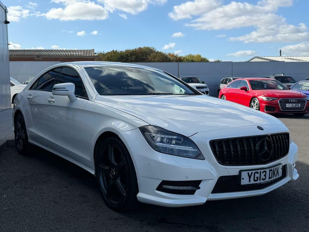 Mercedes-Benz CLS 2.1 Cls250 Cdi Blueefficiency Amg Sport Coupe G-tr White #3