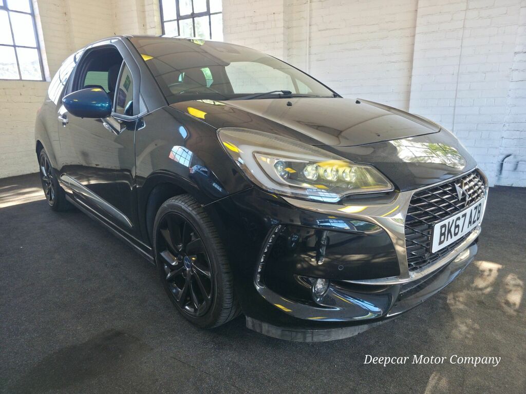 DS DS 3 1.6 Bluehdi Prestige Hatchback Black