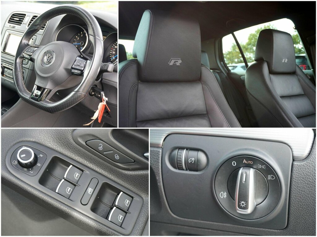 Volkswagen Golf 2.0 Tsi R Leather Hatchback Dsg 4Moti Black #6