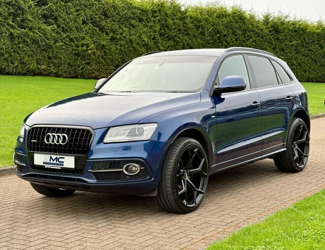 Audi Q5 2.0 Tdi S Line Blue #2
