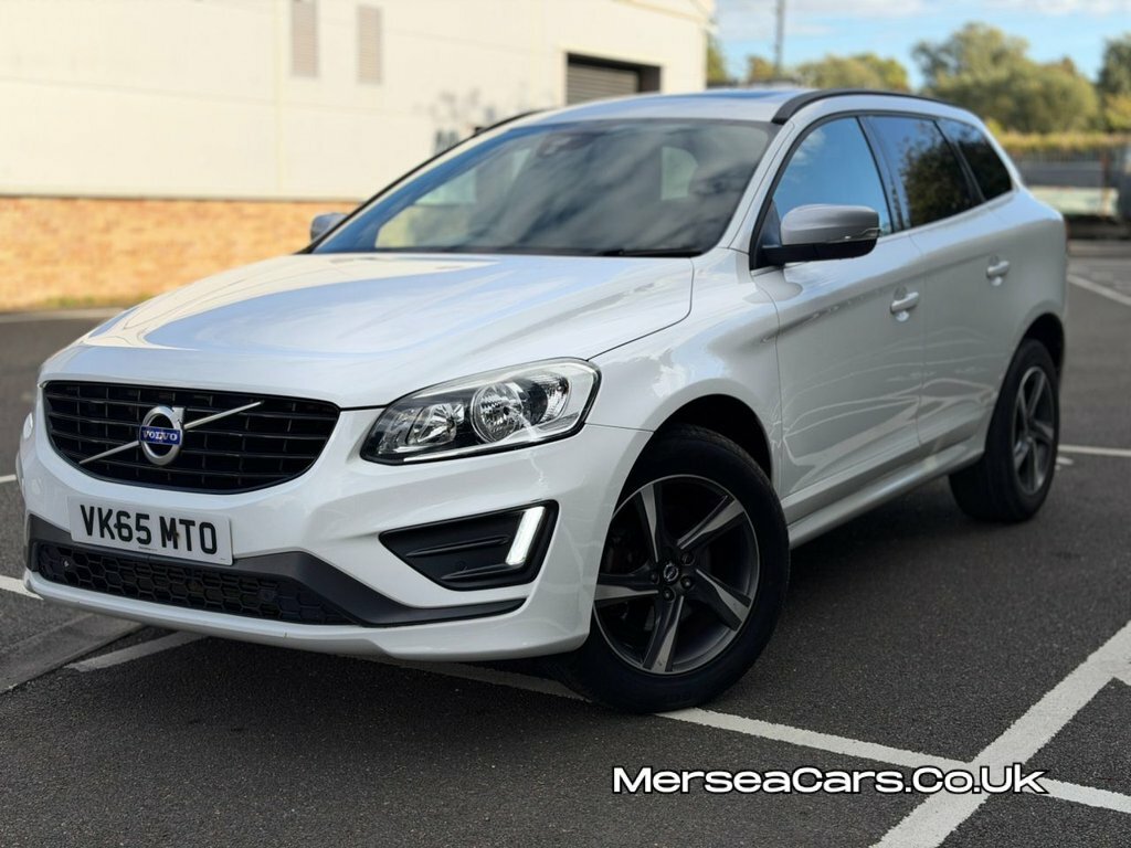 Volvo XC60 2L R-design White #2