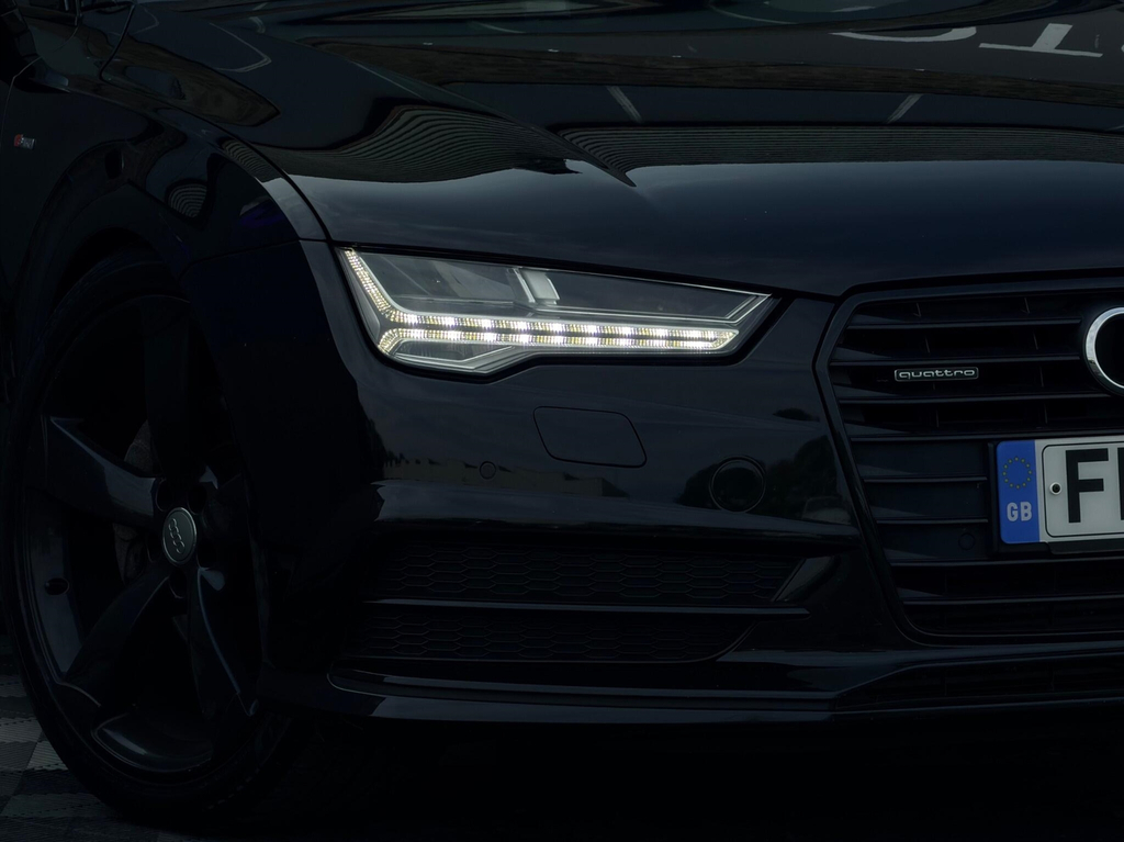 Audi A7 3.0 Tdi V6 Black Edition Sportback S Tronic Quattr Black #4