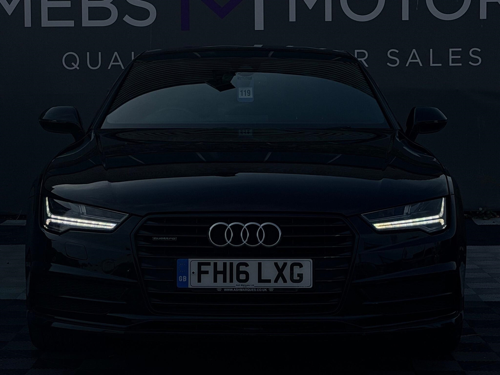 Audi A7 3.0 Tdi V6 Black Edition Sportback S Tronic Quattr Black #5