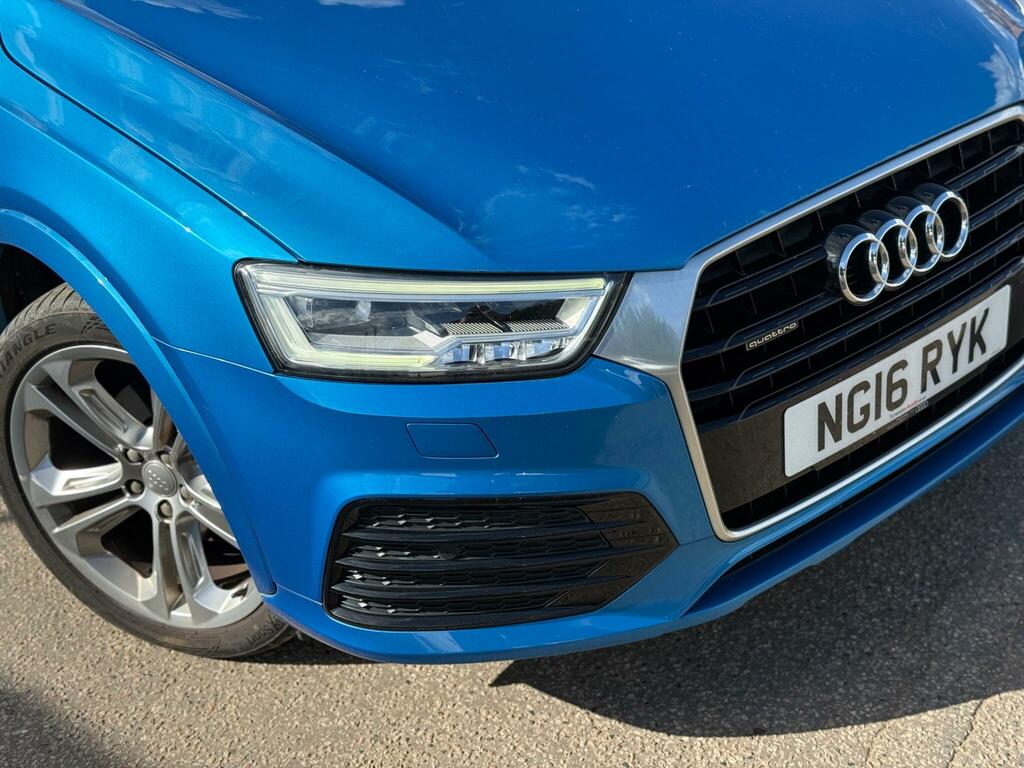 Audi Q3 2.0 Tdi S Line Plus Quattro Euro 6 Ss Blue #2