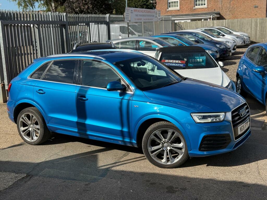 Audi Q3 2.0 Tdi S Line Plus Quattro Euro 6 Ss Blue