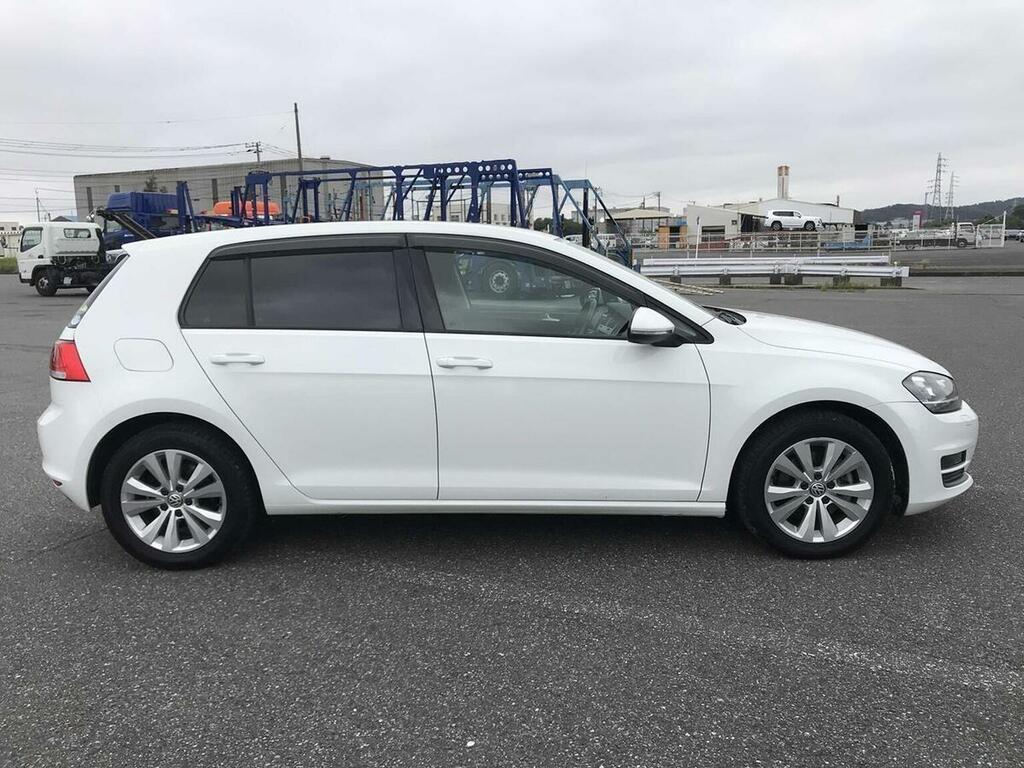 Volkswagen Golf 1.2 Tsi Comfortline Blue Motion Dsg White #6