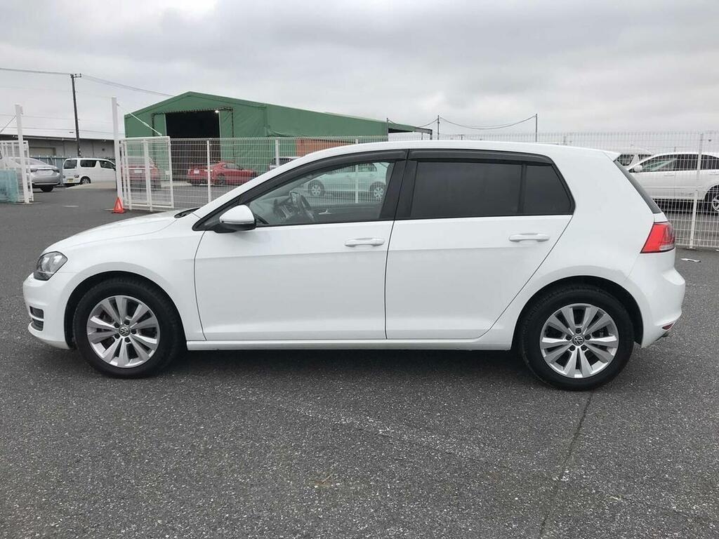 Volkswagen Golf 1.2 Tsi Comfortline Blue Motion Dsg White #5
