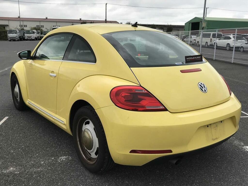 Volkswagen Beetle 1.2 Tsi Design Leather Dsg Yellow #3