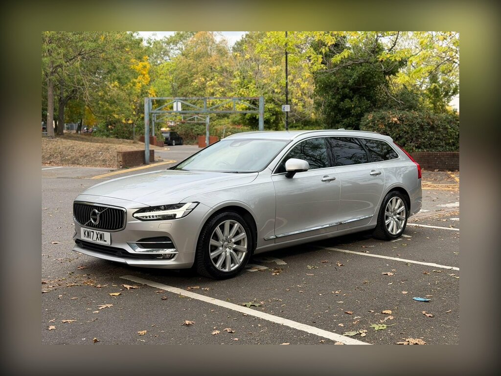 Volvo V90 2.0 D4 Inscription Euro 6 Ss Silver #4