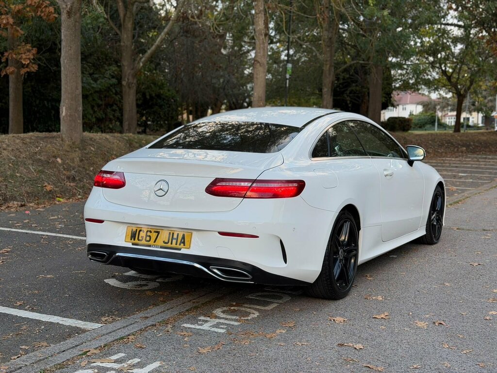 Mercedes-Benz E Class 2.0 E220d Amg Line G-tronic Euro 6 Ss White #3