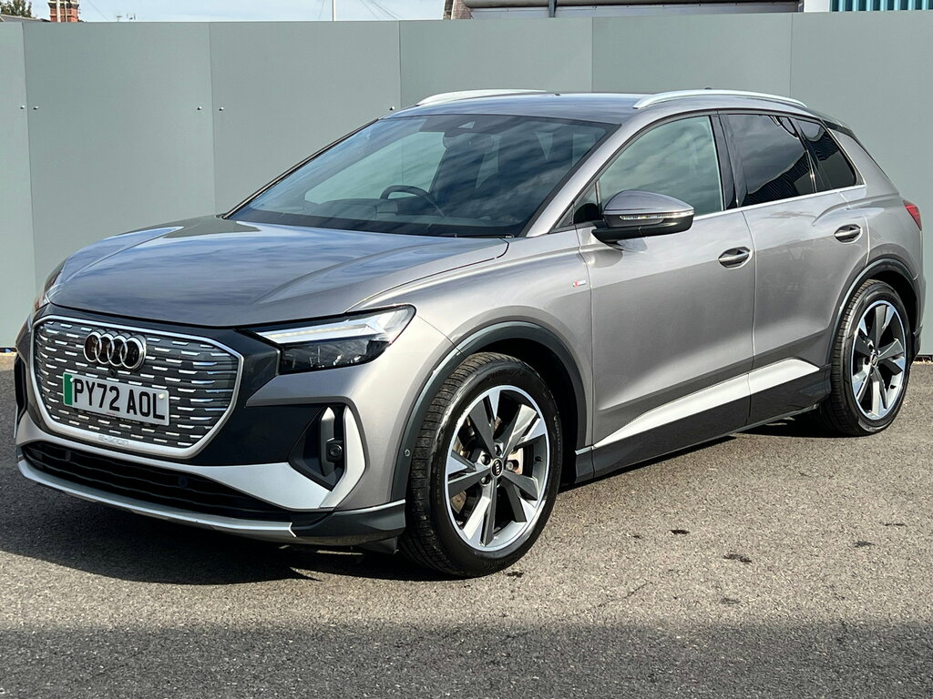 Audi Q4 E Tron 40 S Line Suv 82Kwh 204 Ps Grey #3