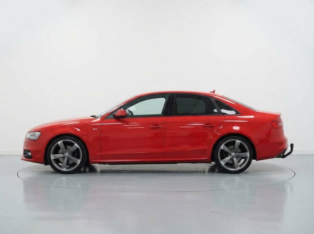 Audi A4 2.0 Tdi 177 Quattro Black Edition Red #5