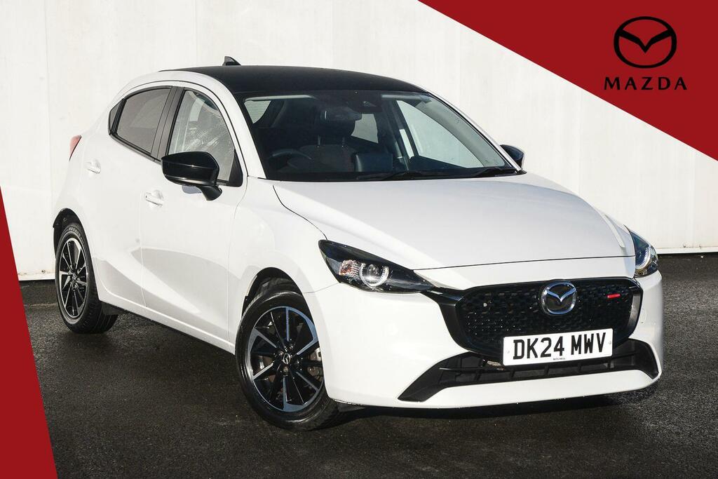 Mazda 2 1.5 E-skyactiv G Mhev Homura Aka White
