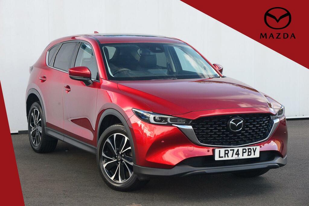 Mazda CX-5 2.0 E-skyactiv G Mhev Exclusive-line Red