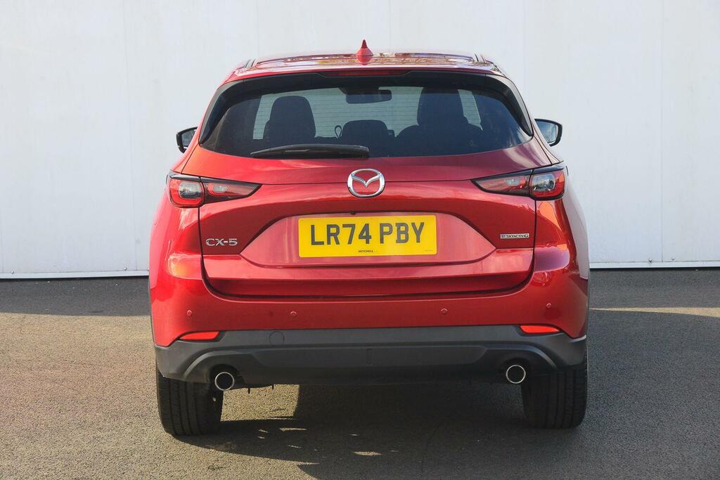Mazda CX-5 2.0 E-skyactiv G Mhev Exclusive-line Red #4