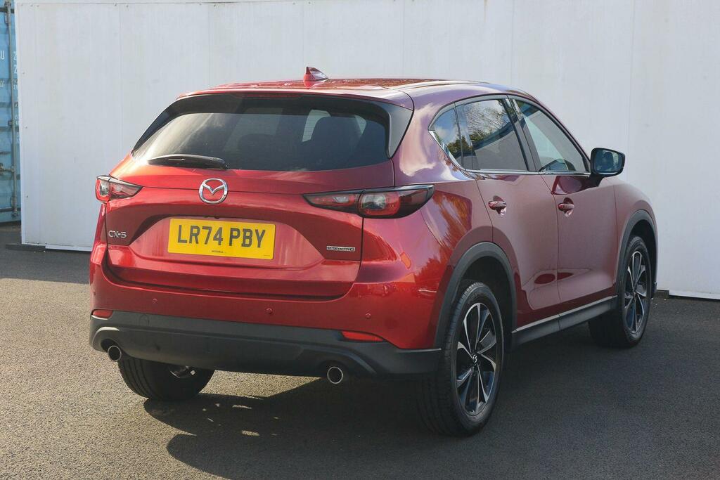 Mazda CX-5 2.0 E-skyactiv G Mhev Exclusive-line Red #6