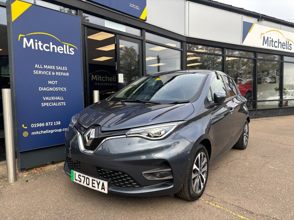 Renault Zoe 100Kw I Gt Line R135 50Kwh Rapid Charge Grey