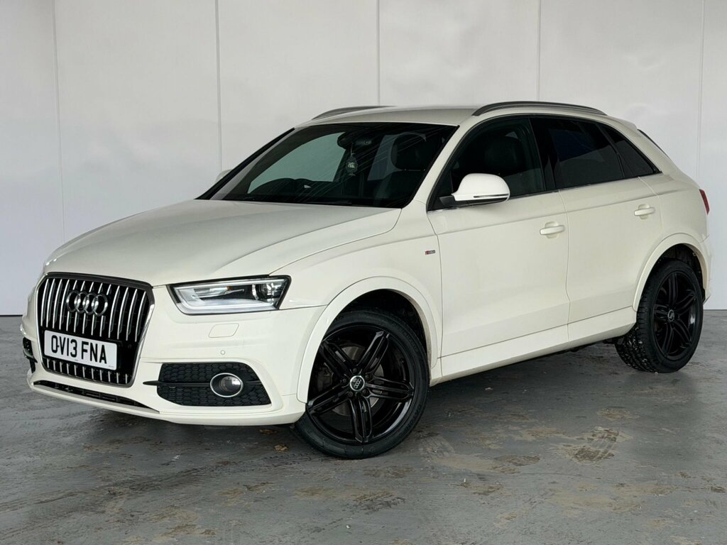 Audi Q3 2.0 Tdi S Line Quattro Euro 5 Ss White #3