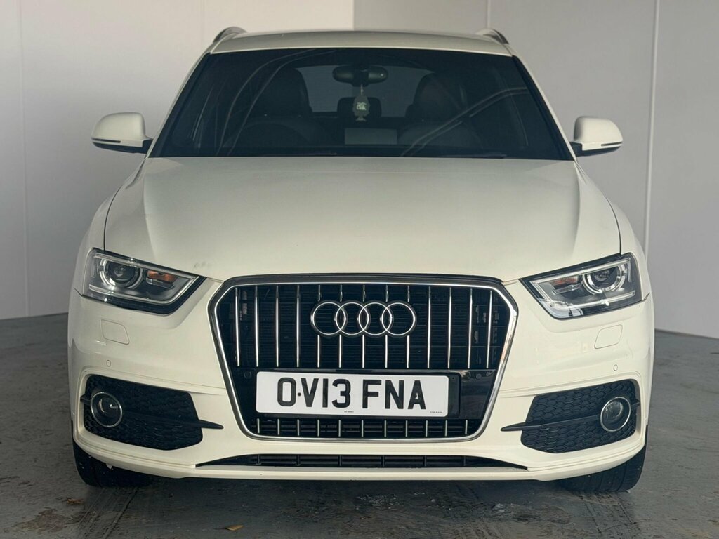 Audi Q3 2.0 Tdi S Line Quattro Euro 5 Ss White #2