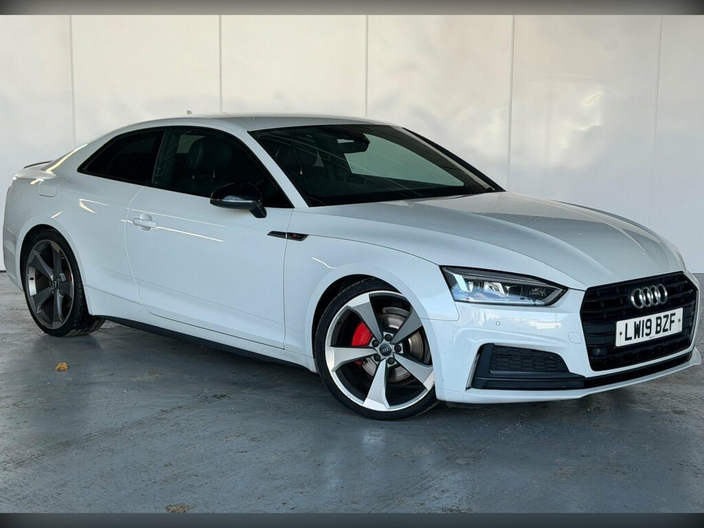 Audi A5 2.0 Tdi 40 Black Edition S Tronic Euro 6 Ss White #5