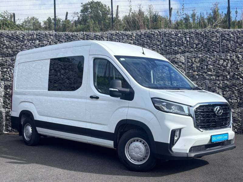 Maxus Deliver 9 Base Crew Van L3h2 2.0Tcdi 6 Seater - 2026 76 White