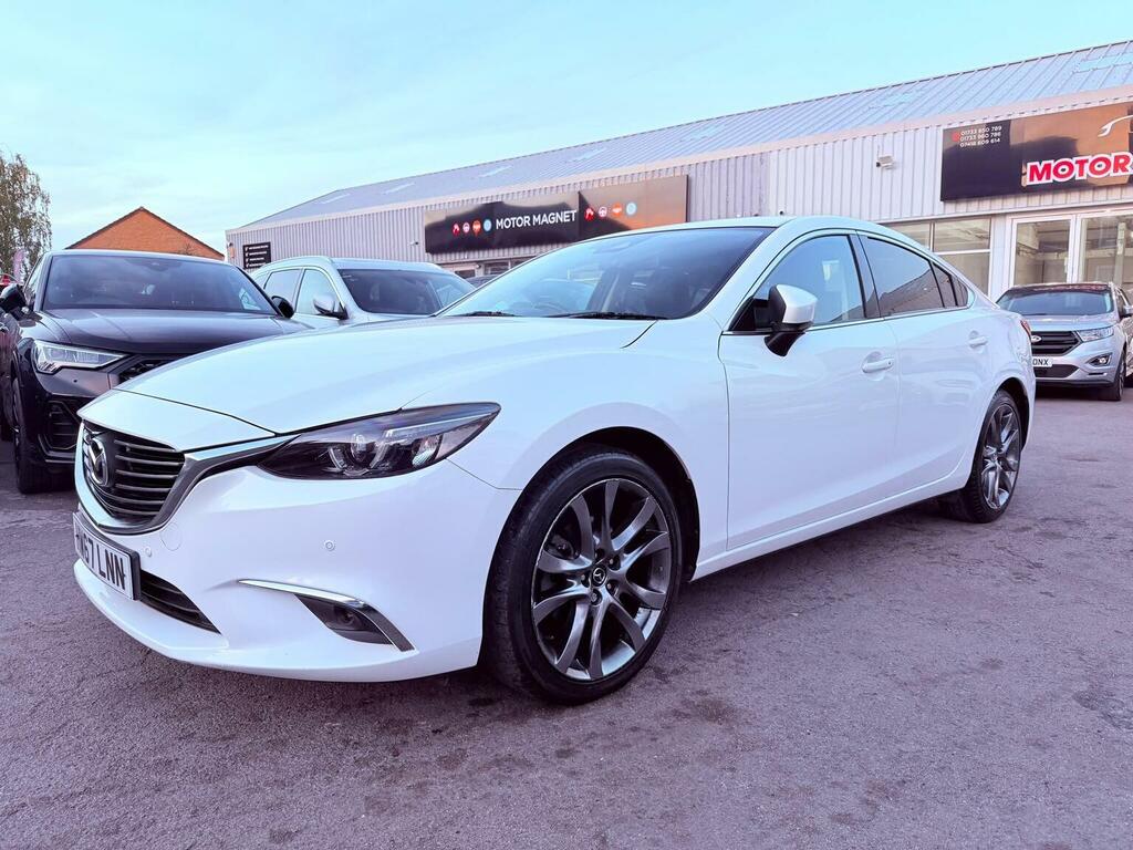 Mazda 6 2.2 Skyactiv-d Sport Nav Euro 6 Ss White