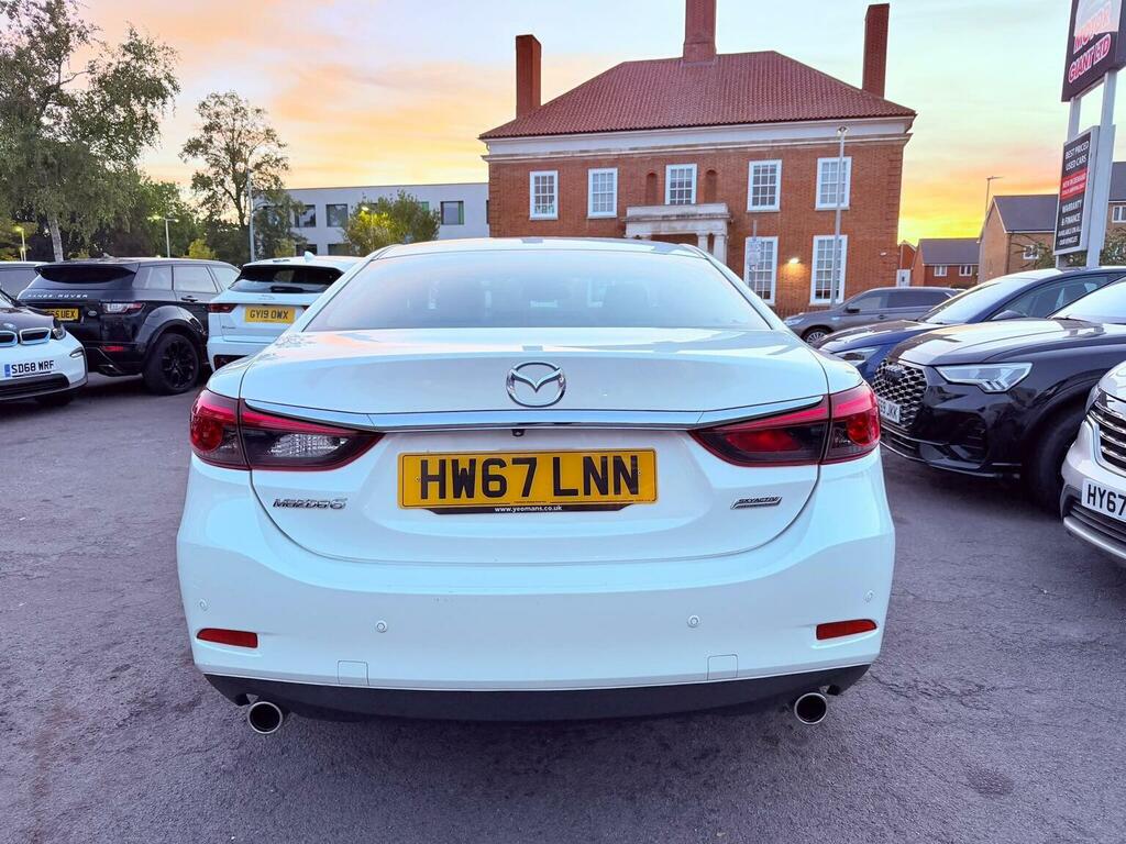 Mazda 6 2.2 Skyactiv-d Sport Nav Euro 6 Ss White #6