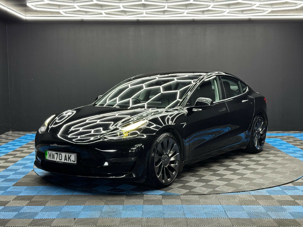 Tesla Model 3 Dual Motor Performance 4Wde Performanc Black #3