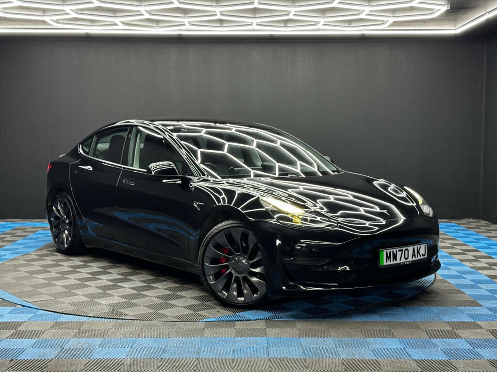Tesla Model 3 Dual Motor Performance 4Wde Performanc Black