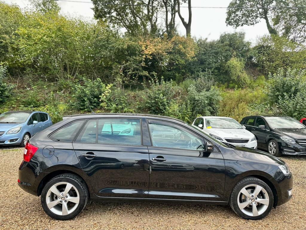Skoda Rapid Spaceback 1.2 Tsi Se Tech Euro 6 Ss Black #4