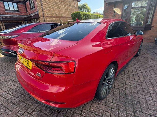 Audi A5 3.0 Tdi V6 S Line Coupe S Tronic Quattr Red #6