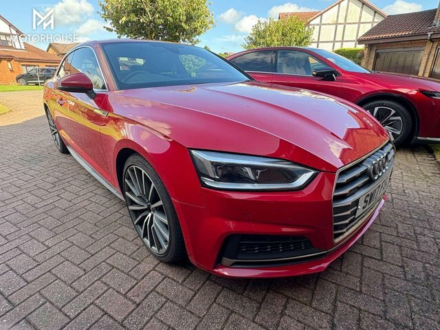 Audi A5 3.0 Tdi V6 S Line Coupe S Tronic Quattr Red