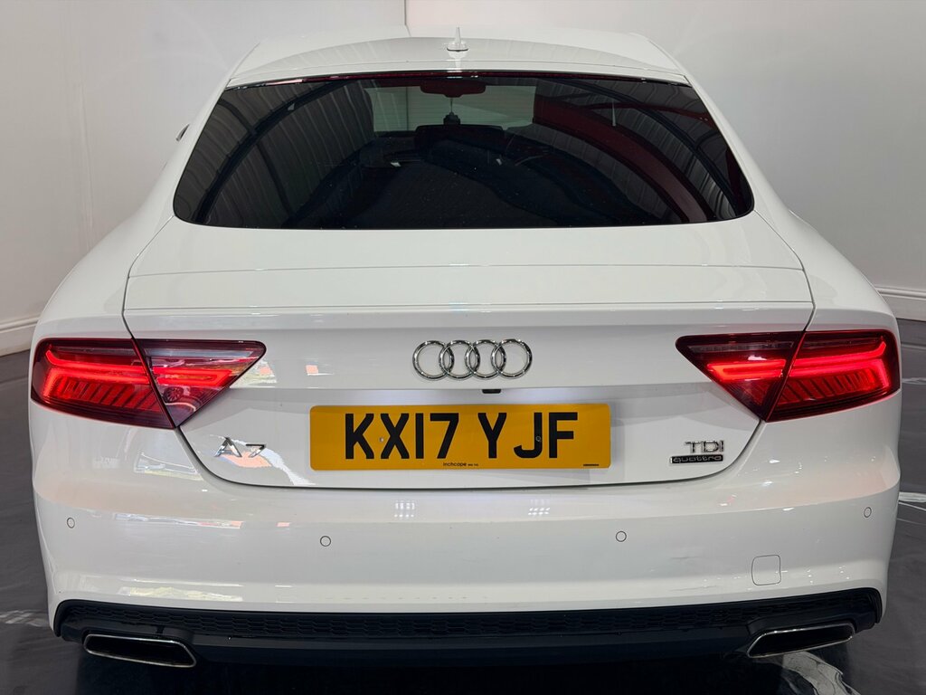 Audi A7 3.0 Tdi V6 Black Edition Sportback S Tr White #6