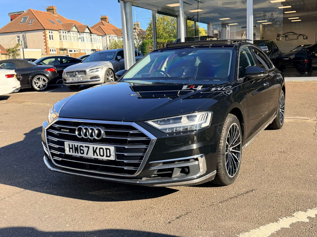 Audi A8 50 Tdi Quattro 4Wd Black #4