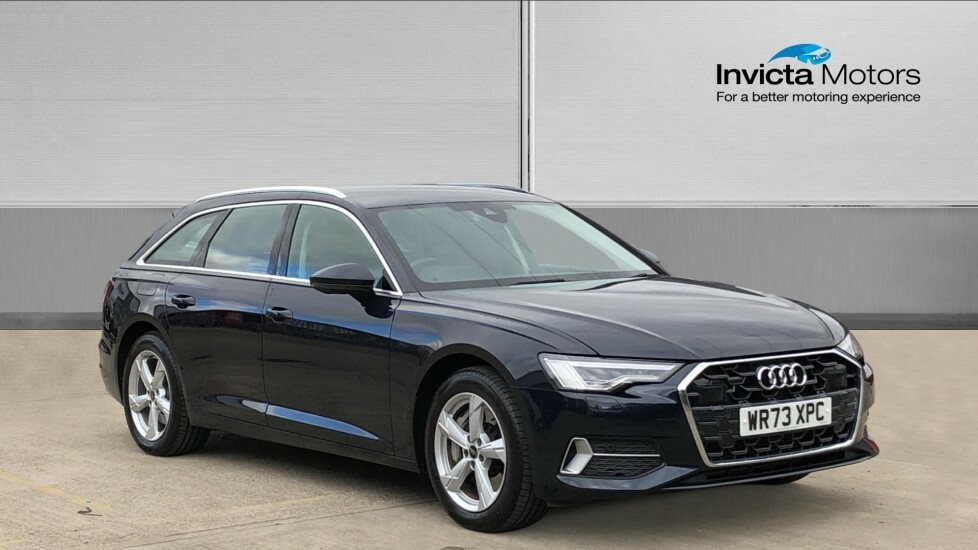 Audi A6 Estate Blue
