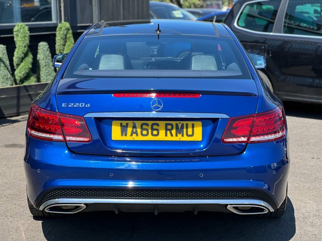 Mercedes-Benz E Class 2.1L Amg Line Edition Blue #5
