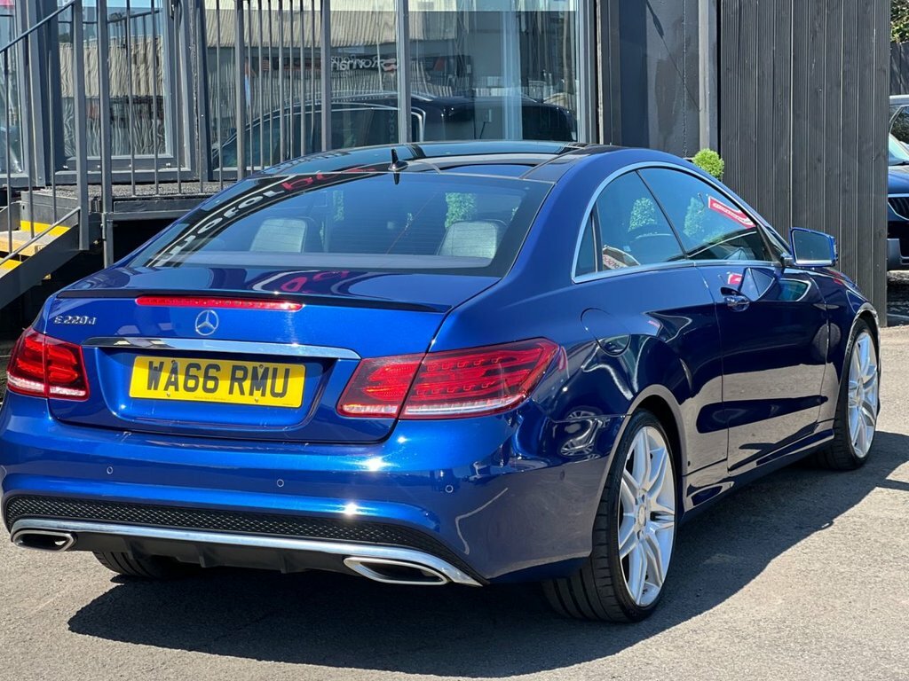 Mercedes-Benz E Class 2.1L Amg Line Edition Blue #6