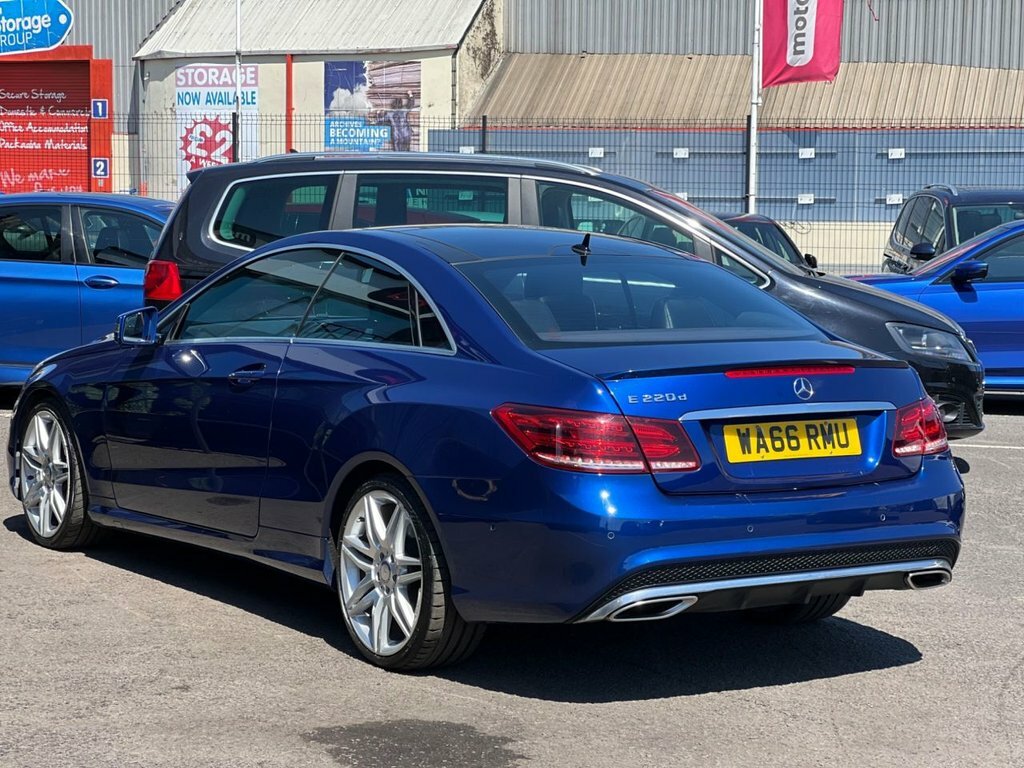 Mercedes-Benz E Class 2.1L Amg Line Edition Blue #4