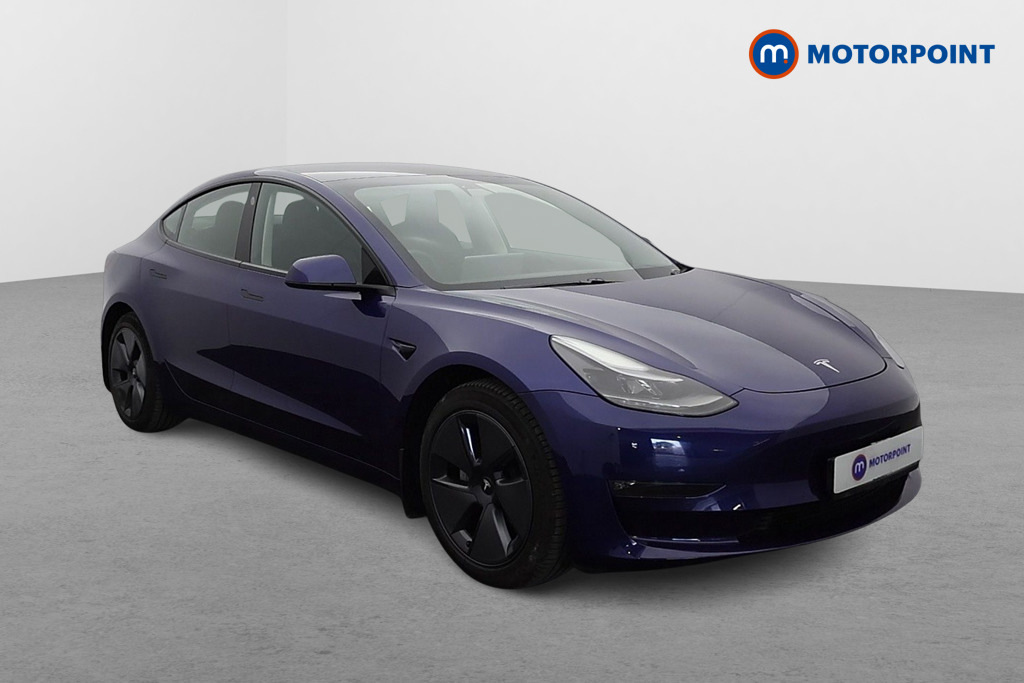 Tesla Model 3 Long Range Awd Blue