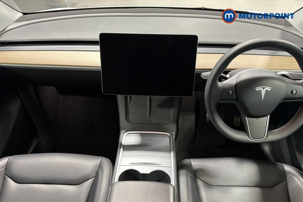 Tesla Model Y Suv White #9