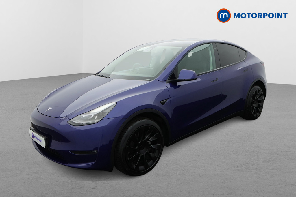 Tesla Model Y Long Range Awd Blue #3