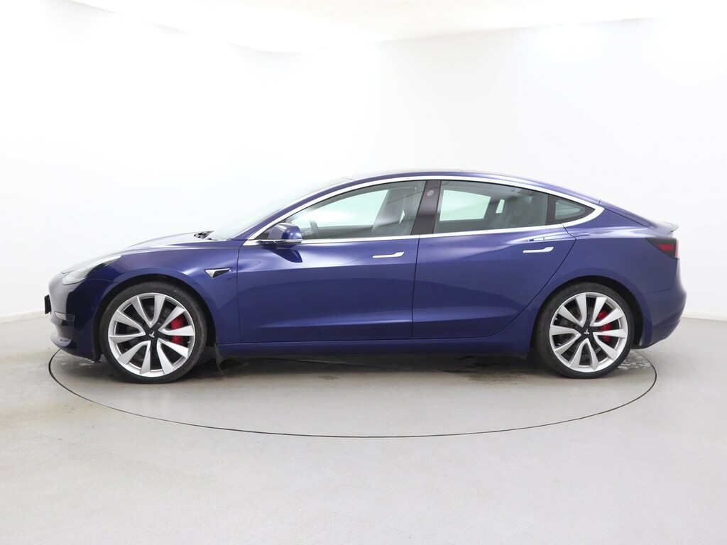 Tesla Model 3 Performance Awd Performance Upgrade ML69BKU Blue #4